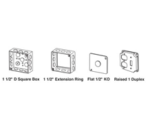 4" Square Boxes 4BX Series